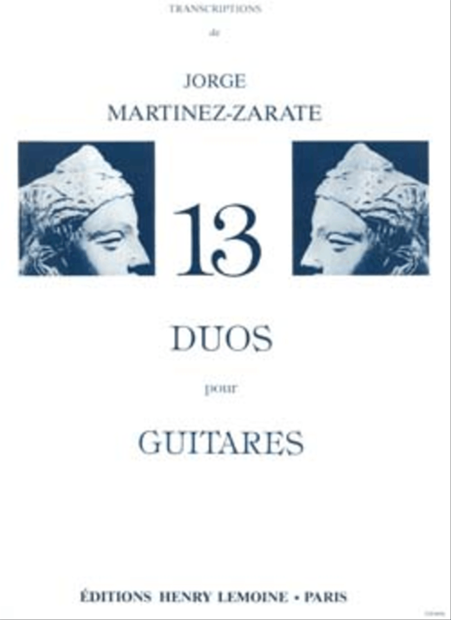 Duos (13) - Transcription Acoustic Guitar scores gallery preview page 1