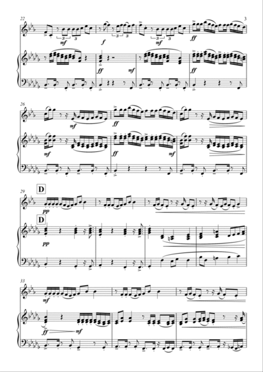 Hips Don't Lie Trumpet Solo scores gallery preview page 3