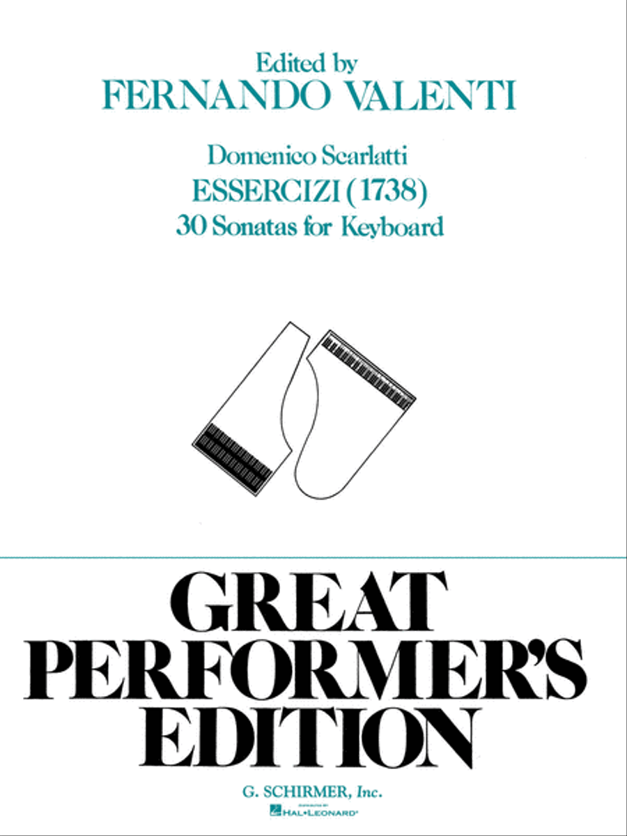 Essercizi: 30 Sonatas - Great Performer's Edition Harpsichord scores gallery preview page 1