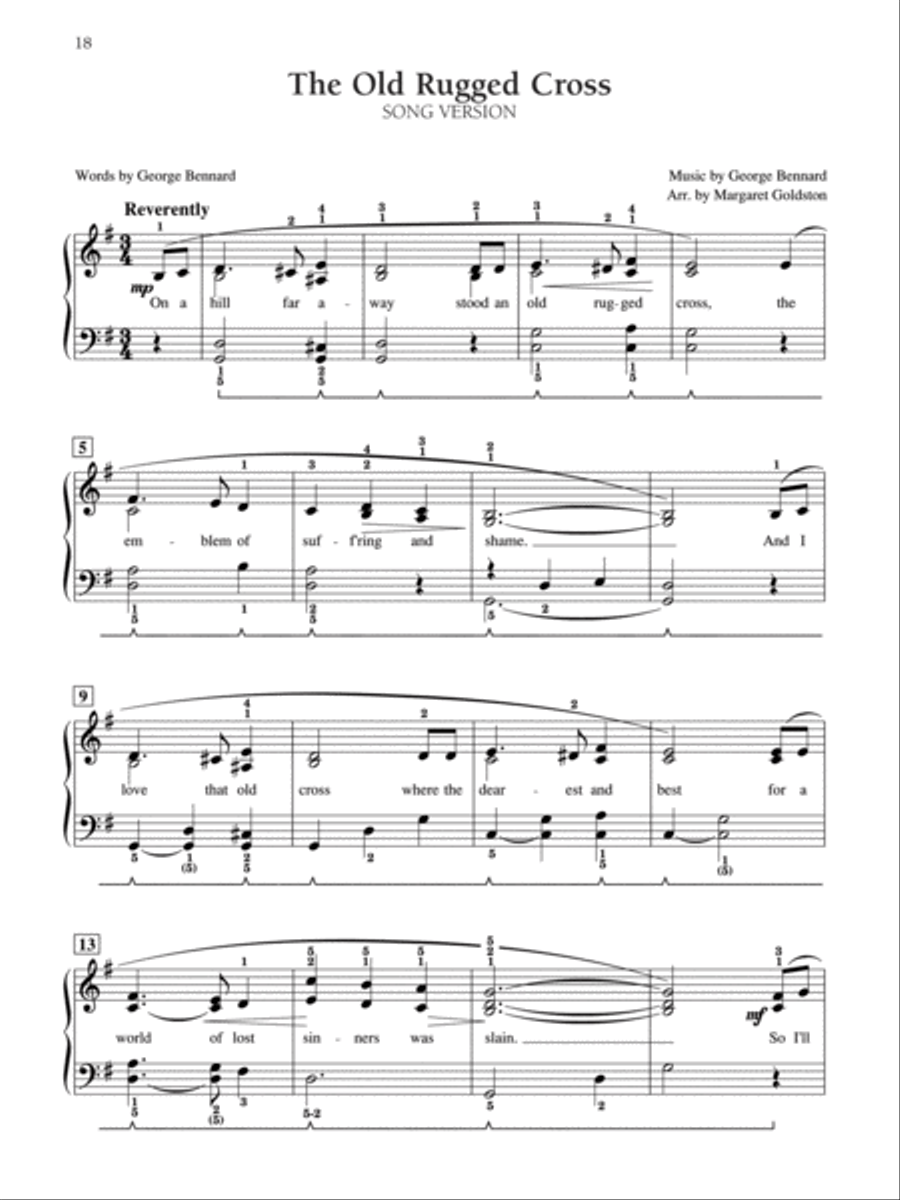 Sacred Songs & Solos, Book 1 Voice Solo scores gallery preview page 5