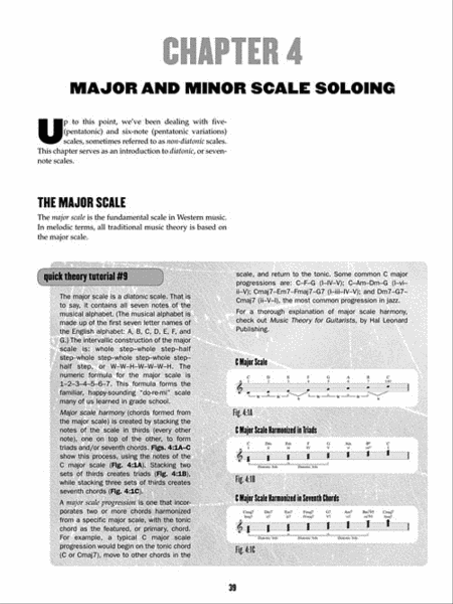 Soloing Strategies for Guitar Guitar Tablature scores gallery preview page 5
