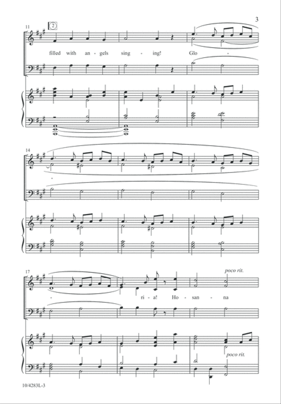 Tidings of Joy! Tidings of Joy! 3-Part scores gallery preview page 4