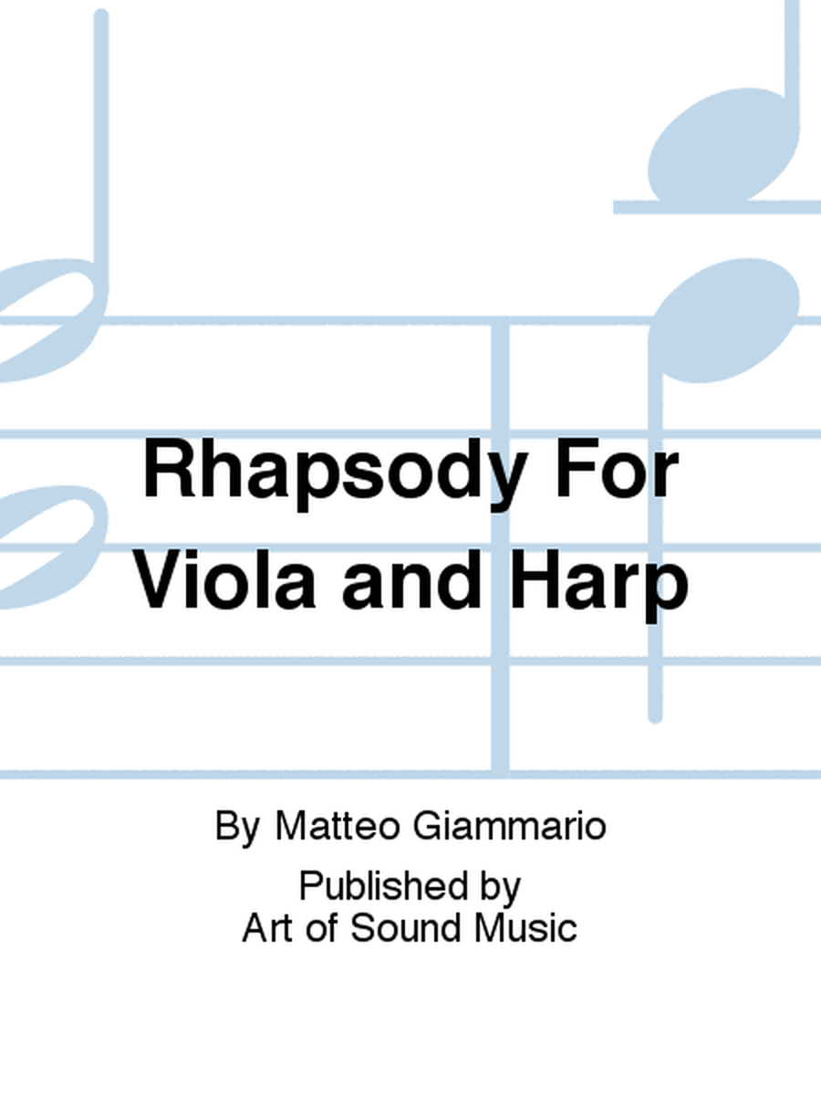 Rhapsody For Viola and Harp