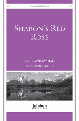 Book cover for Sharon's Red Rose