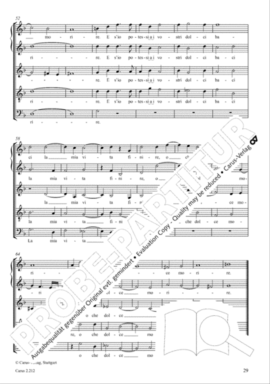 Love songs. Choral collection with CD 4-Part scores gallery preview page 26