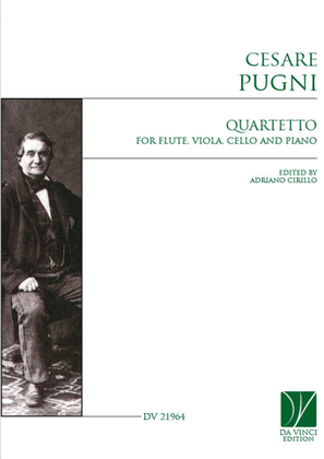 Book cover for Quartetto for Flute, Viola, Cello and Piano