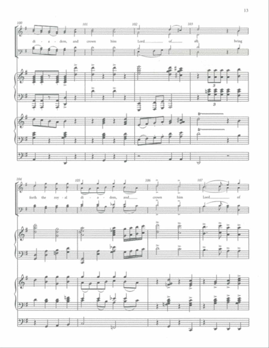 All Hail the Power All Hail the Power Choir scores gallery preview page 12