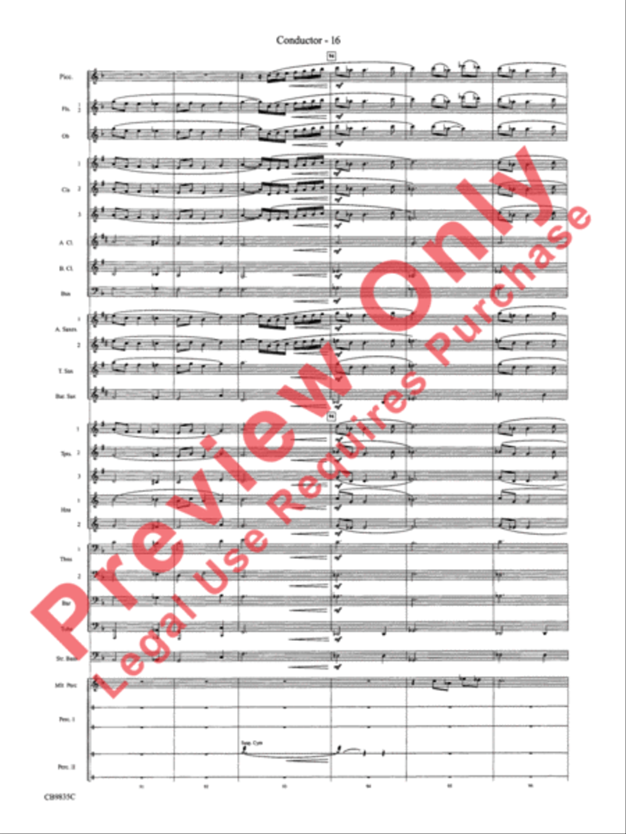 A Charlie Brown Christmas Concert Band scores gallery preview page 19