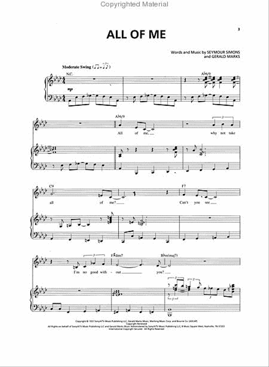 Frank Sinatra - More of His Best Voice scores gallery preview page 2
