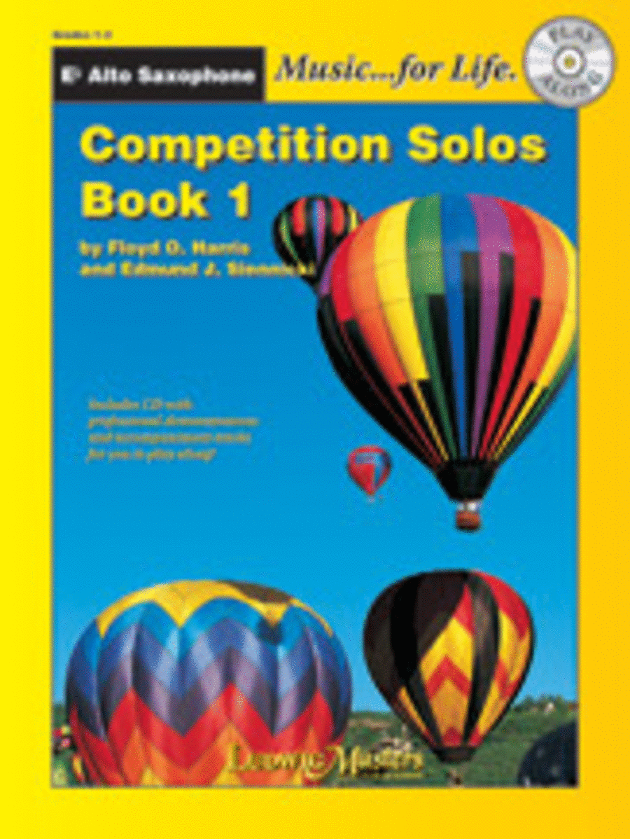 Competition Solos, Book 1 Alto Sax Small Ensemble scores gallery preview page 1