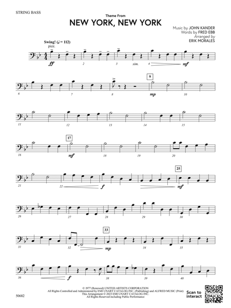 Theme from New York, New York: String Bass