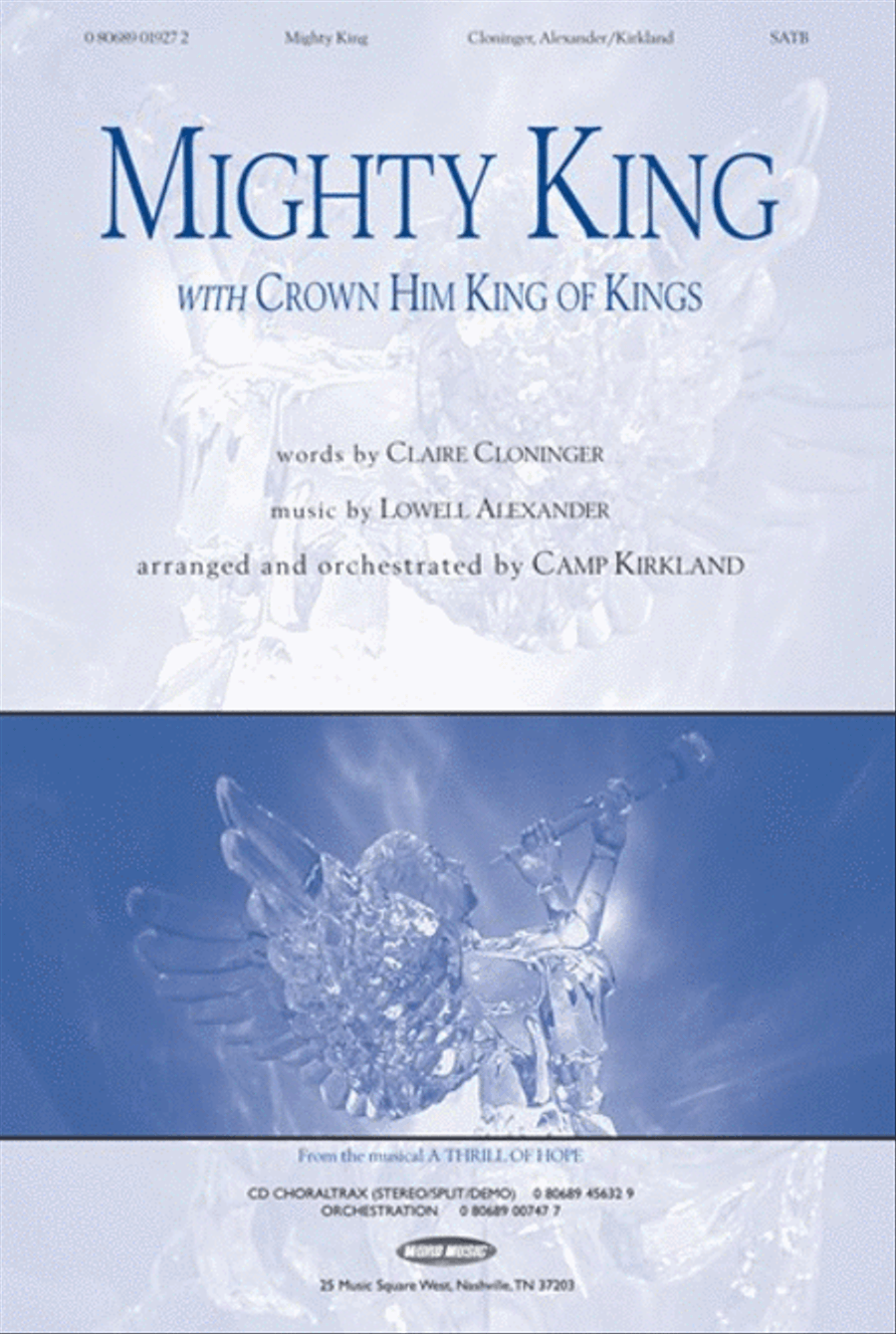 Mighty King - Anthem Mighty King - Anthem 4-Part scores gallery preview page 1