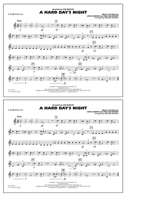 A Hard Day's Night - Eb Baritone Sax