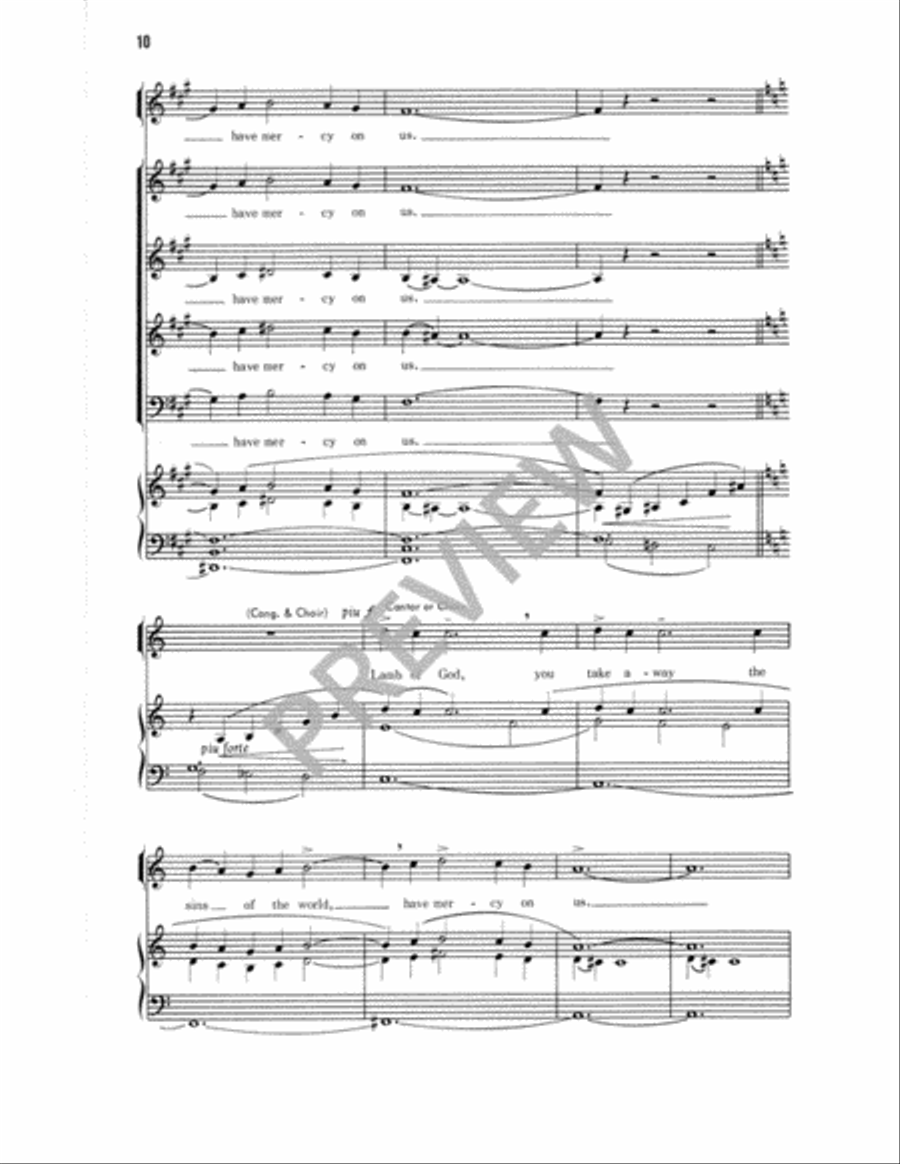 Communion Rite Communion Rite 4-Part scores gallery preview page 11