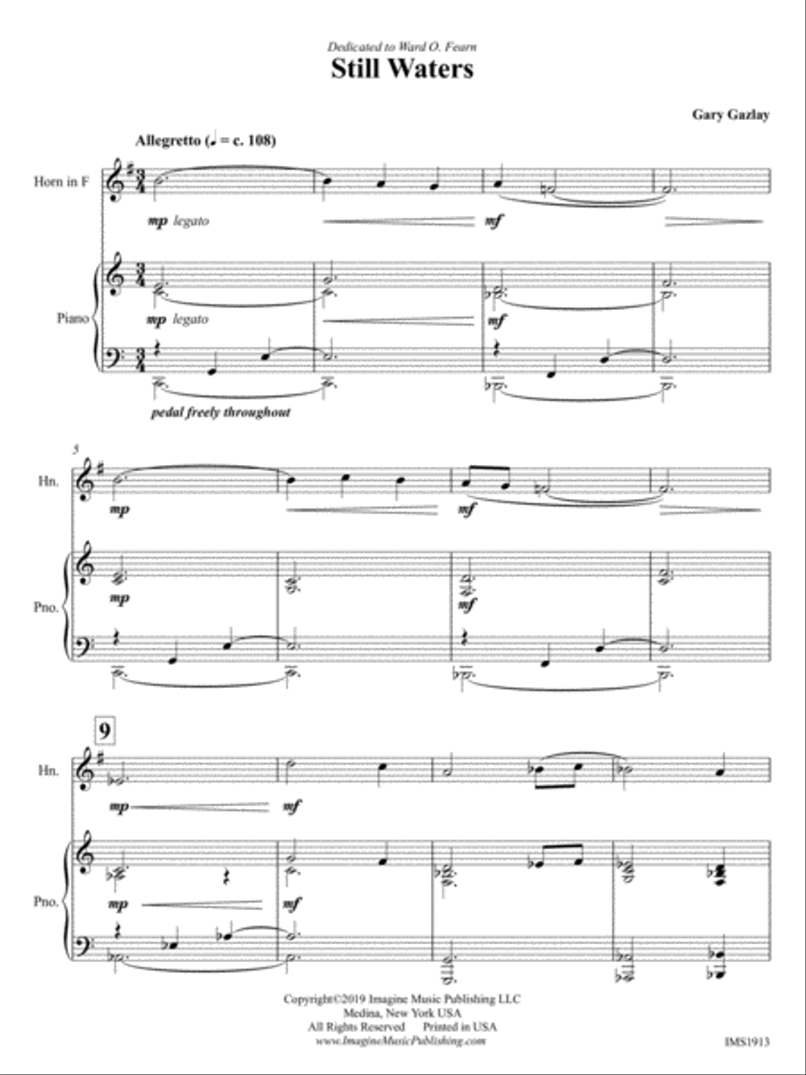Still Waters Horn scores gallery preview page 4