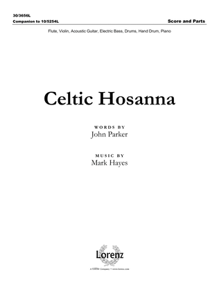Book cover for Celtic Hosanna - Instrumental Ensemble Score and Parts