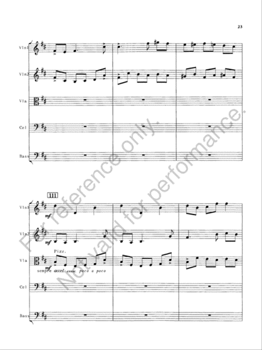 Our Creed Is Our Shield String Orchestra scores gallery preview page 25