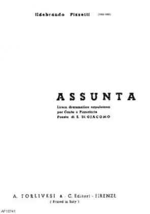 Book cover for Assunta