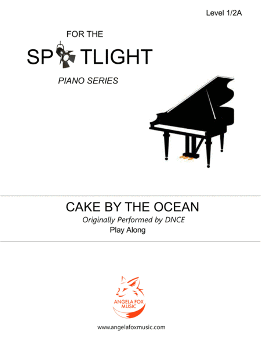Cake By The Ocean Easy Piano scores gallery preview page 1