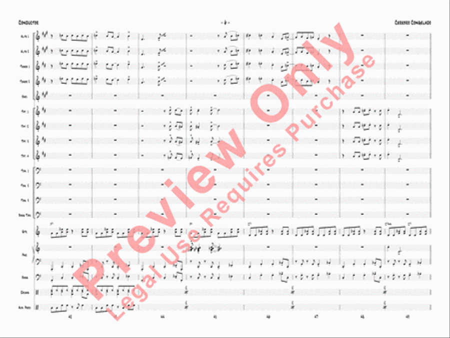 Cerebro Congelado Jazz Ensemble scores gallery preview page 9