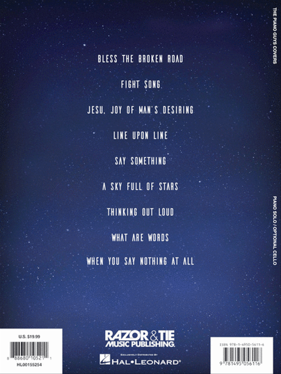 The Piano Guys – Covers Piano Solo scores gallery preview page 7