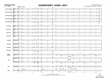 Comfort and Joy: Score