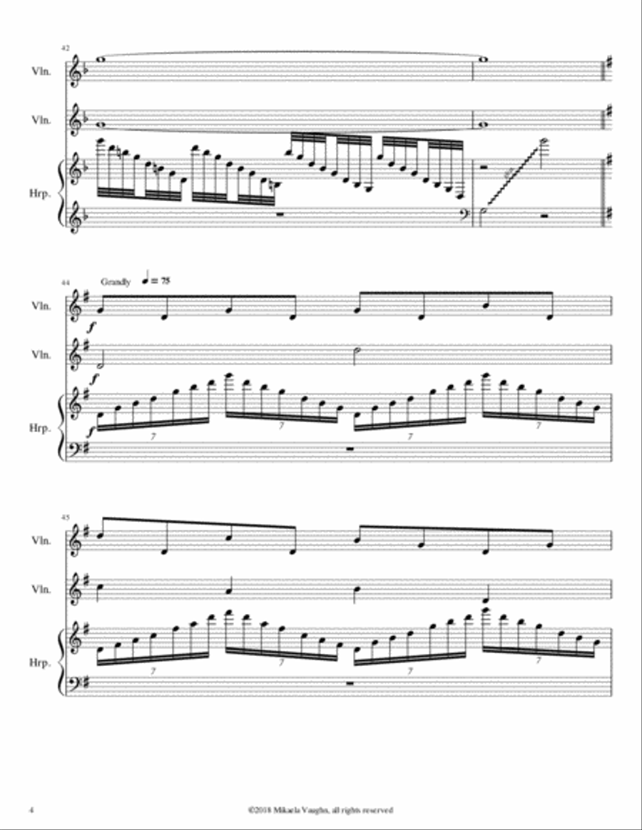 Take My Life and Let It Be Small Ensemble scores gallery preview page 4