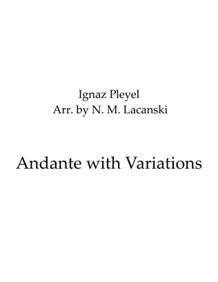 Book cover for Andante with Variations