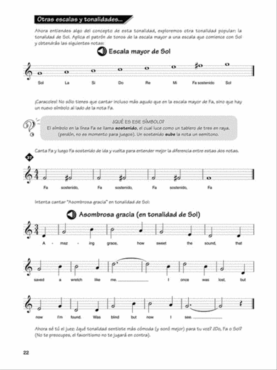 Cantante 1 Voice scores gallery preview page 6