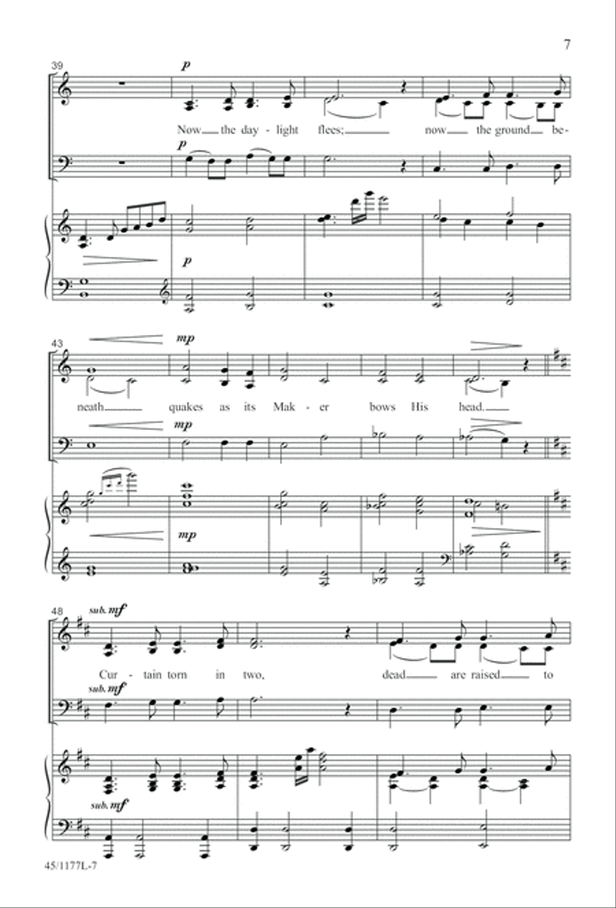 5 Getty Anthems for about 10 Singers 4-Part scores gallery preview page 8