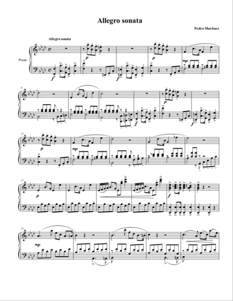Classical Sonata Classical Sonata Piano Method scores gallery preview page 1