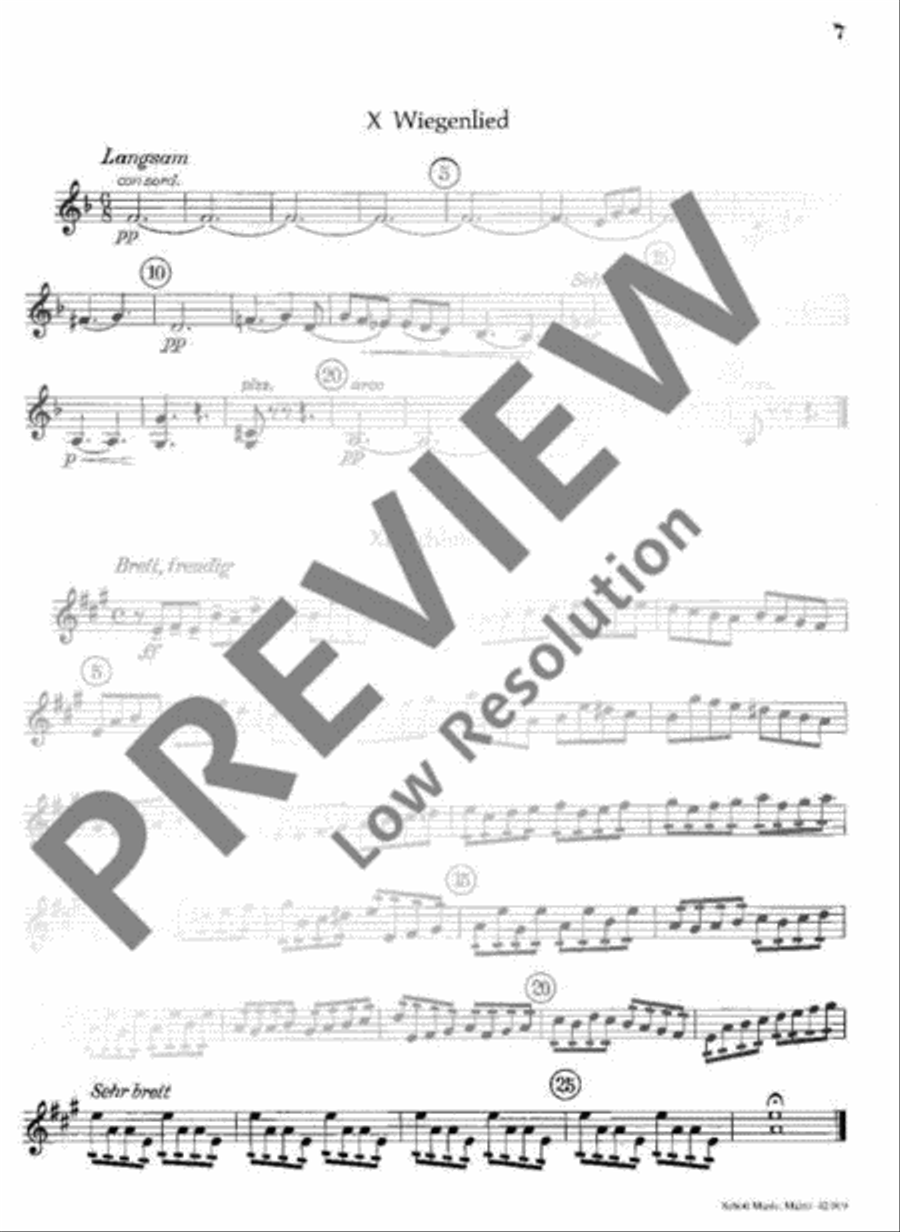 Tuttifäntchen Violin scores gallery preview page 8