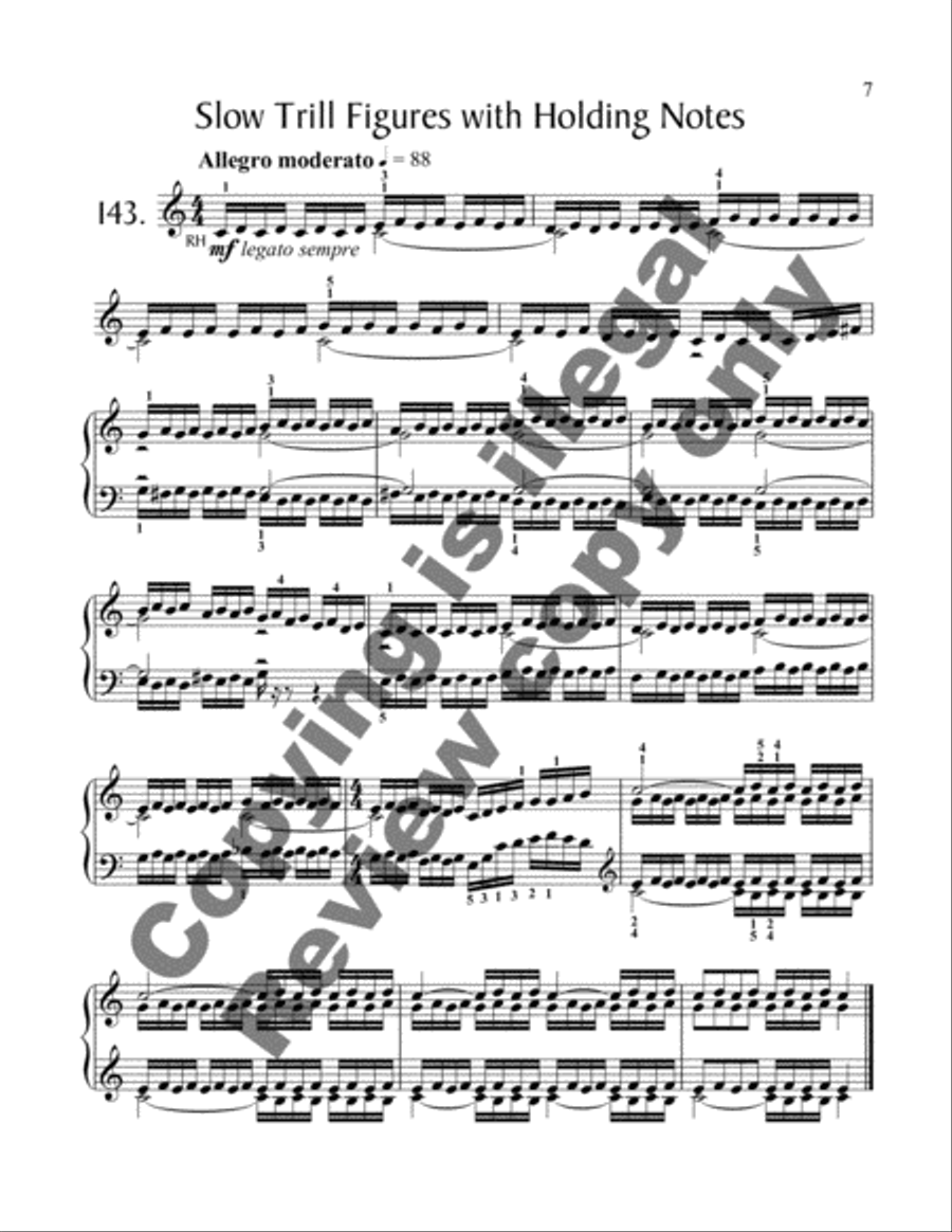 175 Exertudes, Book 5: Advanced II Piano Method scores gallery preview page 10