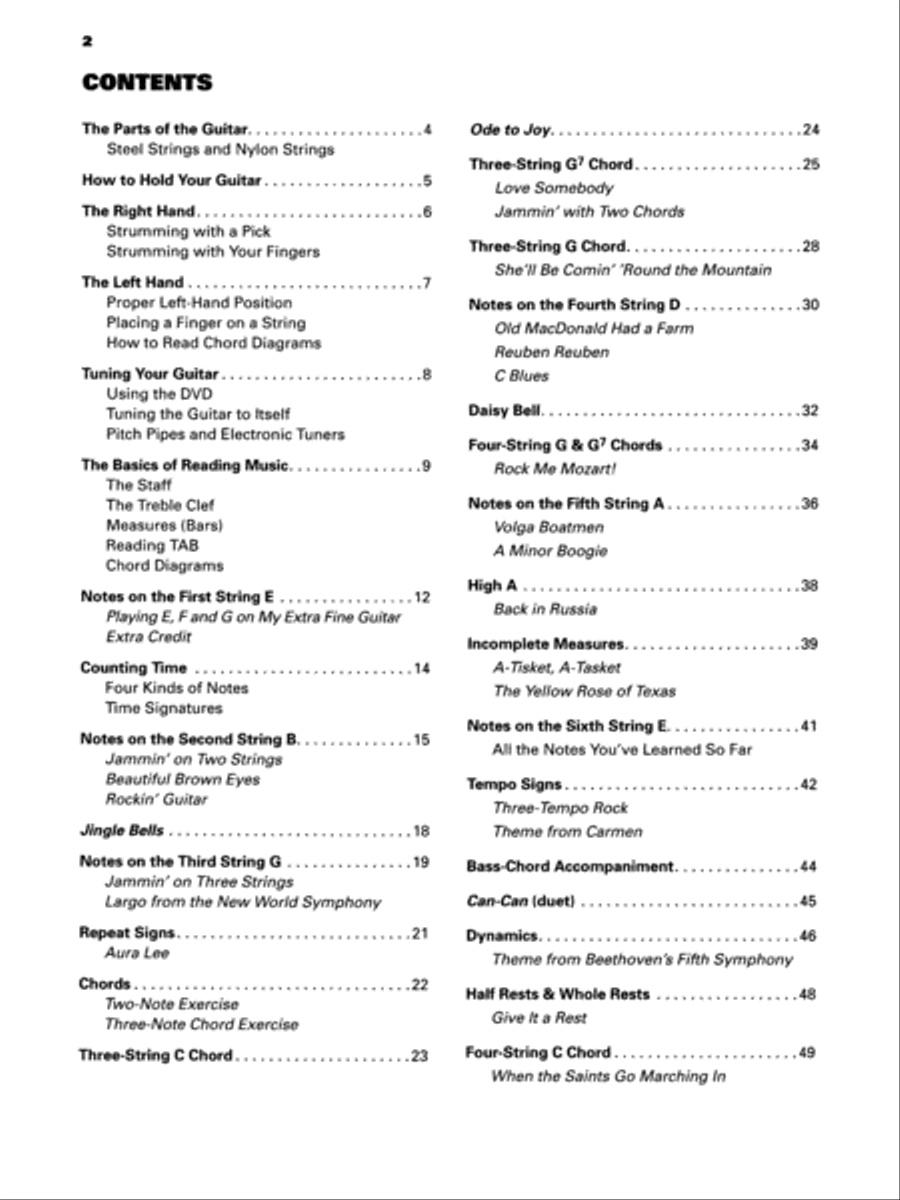 Alfred's Max! TAB Guitar Complete Guitar Tablature scores gallery preview page 2