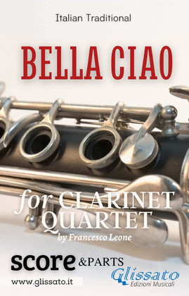 Bella Ciao - Clarinet Quartet (score & parts)
