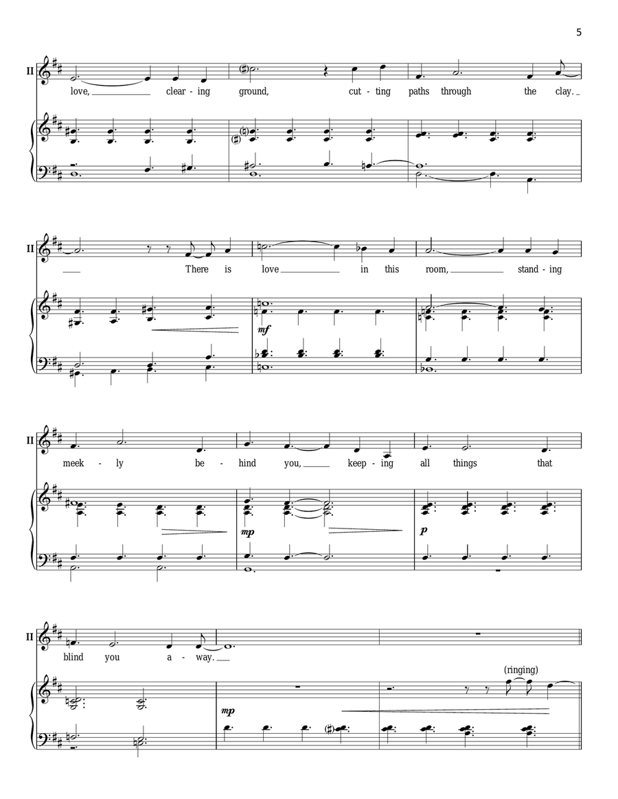 In This Room In This Room Voice scores gallery preview page 5