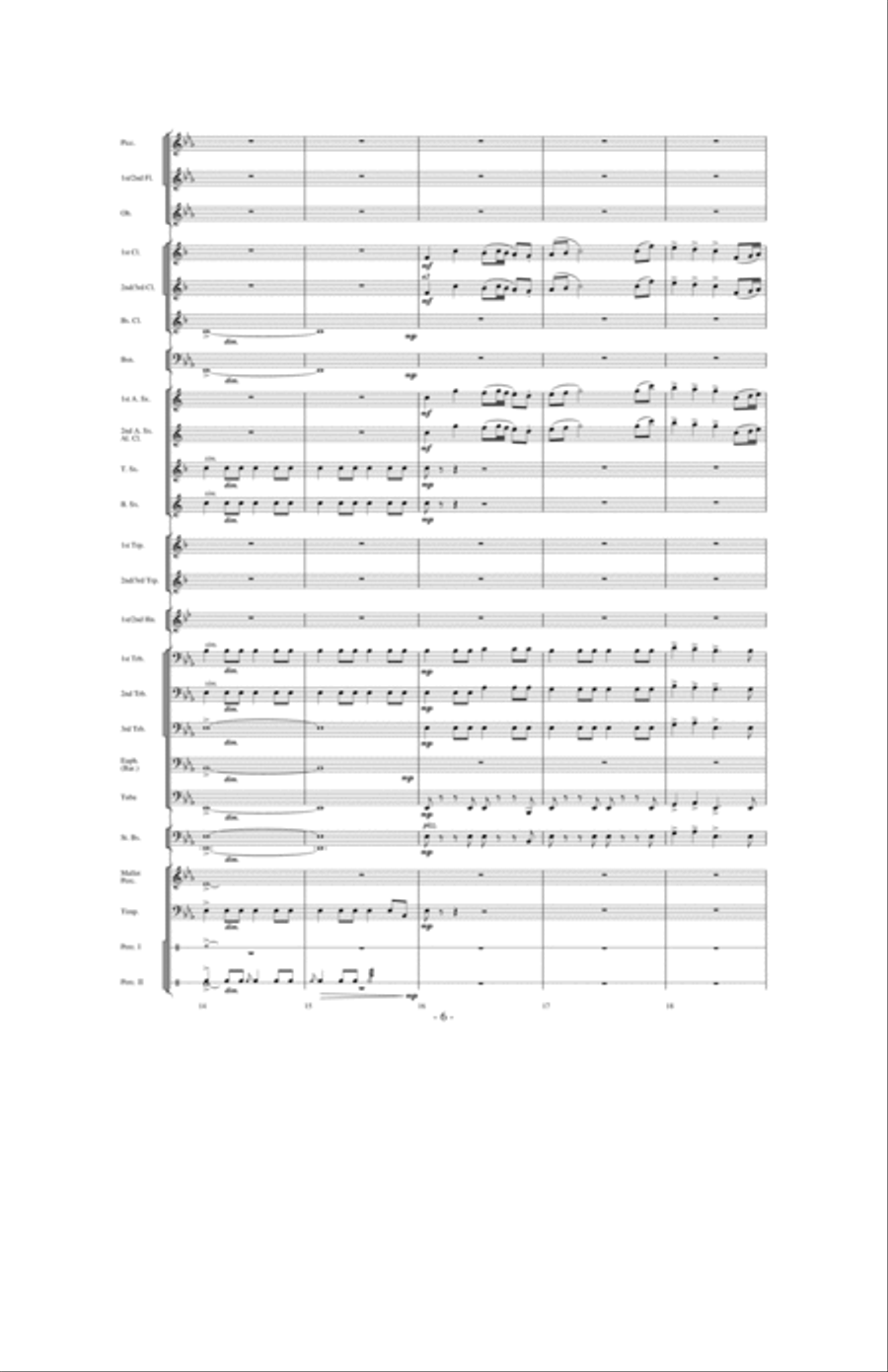 Where Eagles Soar Where Eagles Soar Concert Band scores gallery preview page 5