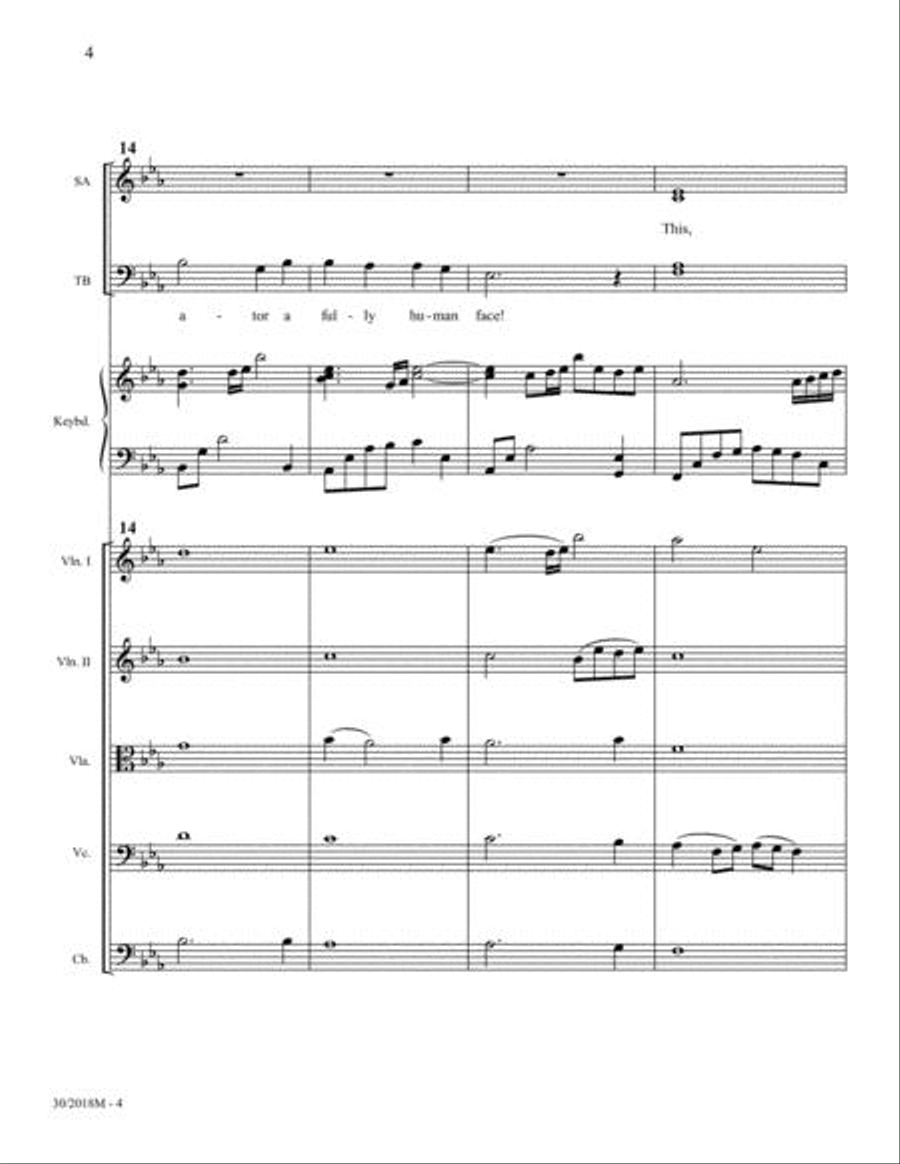 Christmas Grace - String Orchestra Score and Parts Choir scores gallery preview page 5