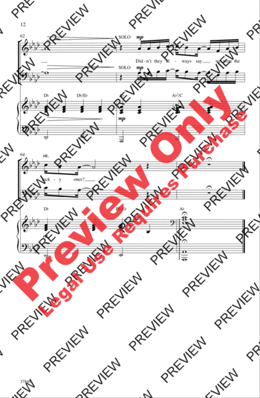Hold On 3-Part scores gallery preview page 12