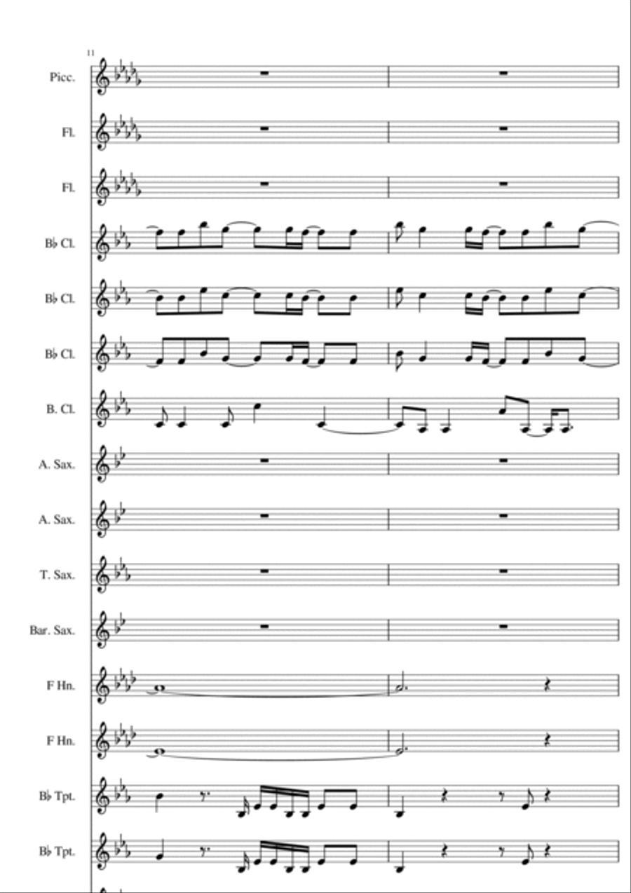 Goodnight N Go Marching Band scores gallery preview page 6