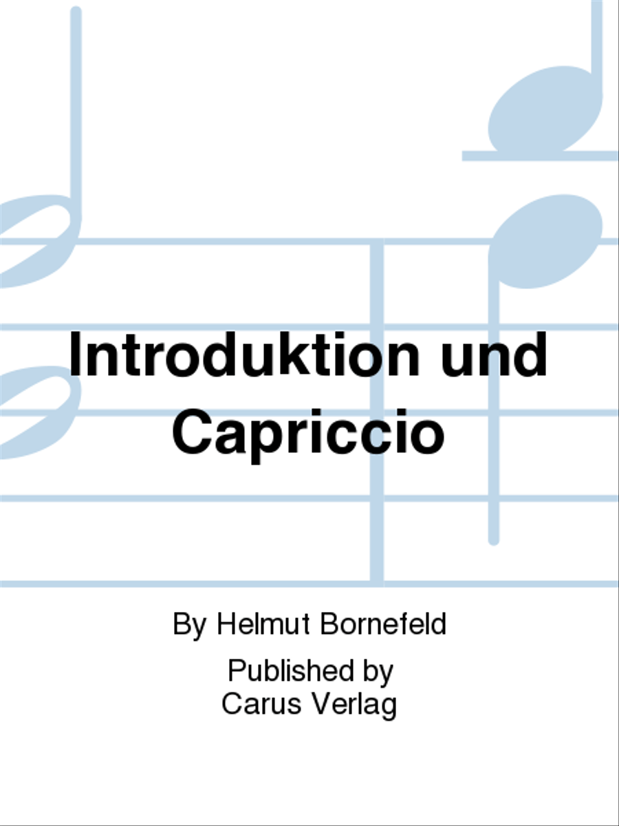 Introduktion und Capriccio Trumpet Solo scores gallery preview page 1