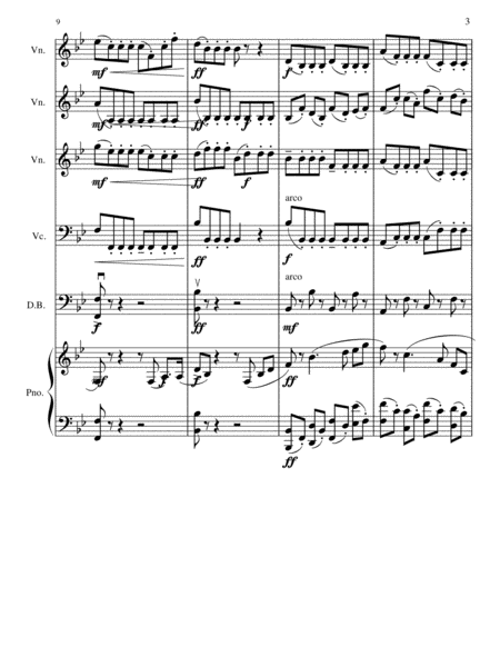 Piano Sextet No. 1 in Bb Major, Mvt. 1 image number null