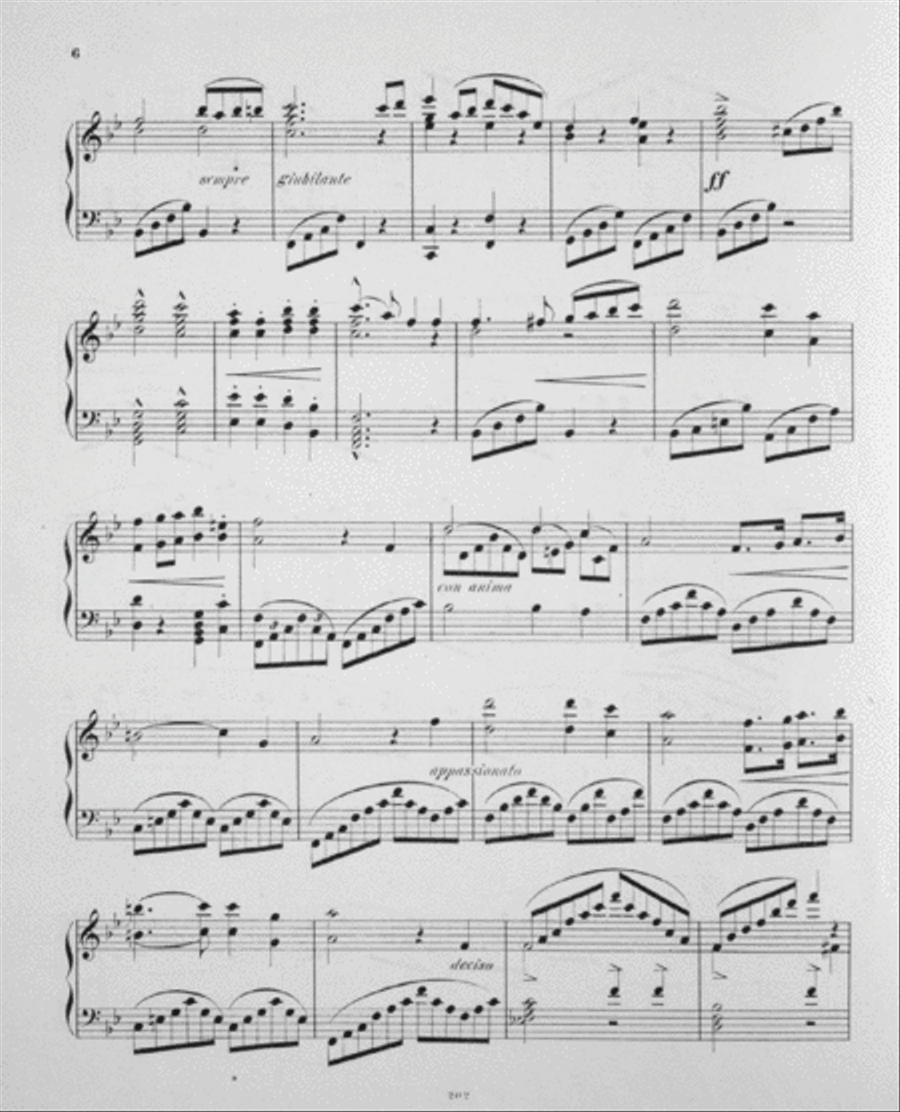 Tannhauser. Oper von Wagner. Transcription pour Piano Piano Solo scores gallery preview page 5