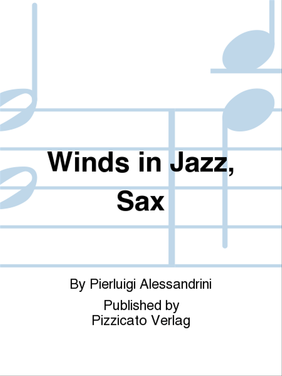 Winds in Jazz, Sax Saxophone scores gallery preview page 1