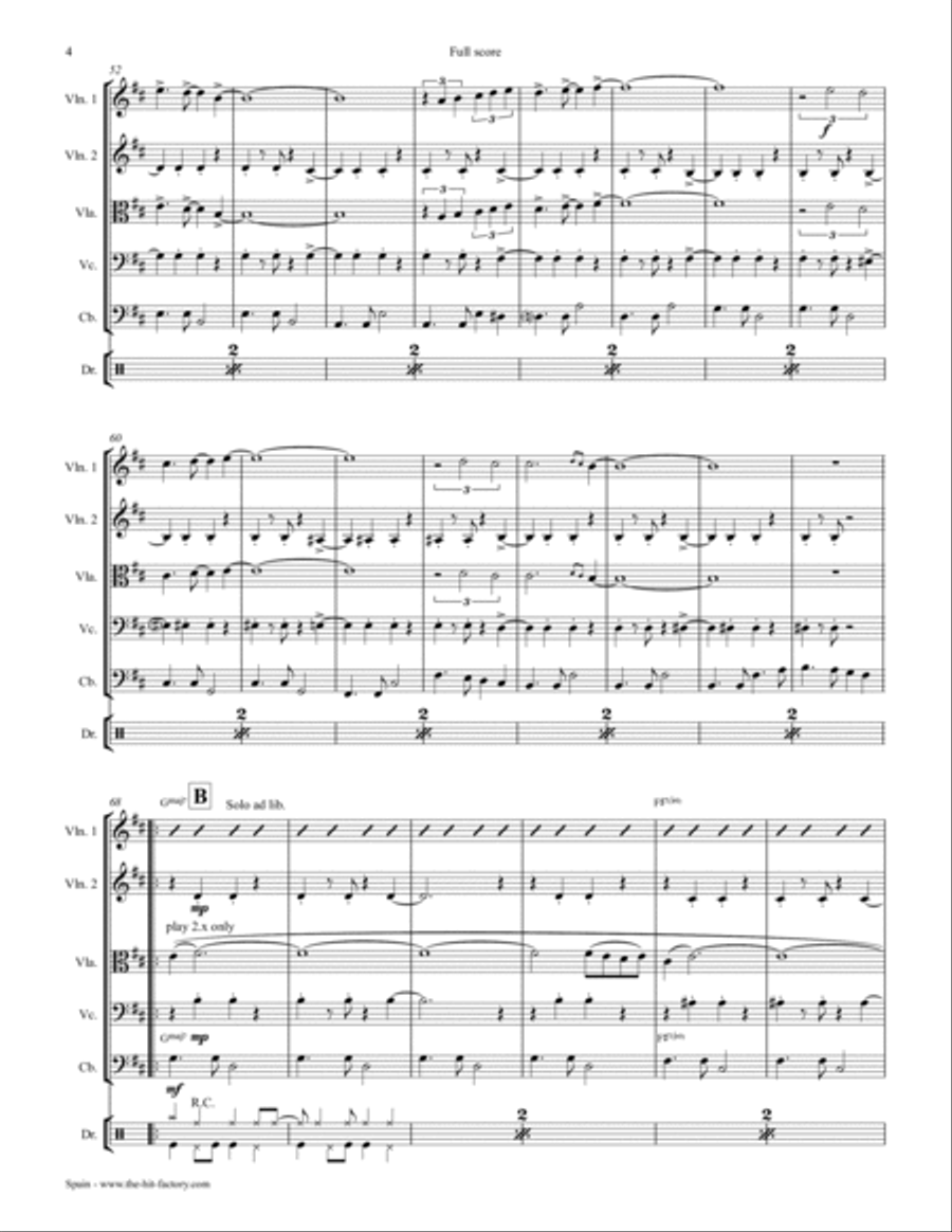 Spain String Quintet scores gallery preview page 4