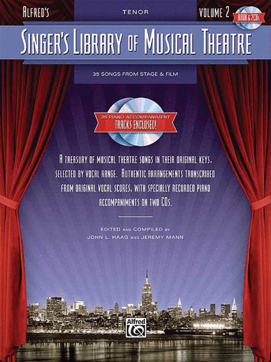 Singer's Library of Musical Theatre - Vol. 2 Voice scores gallery preview page 1