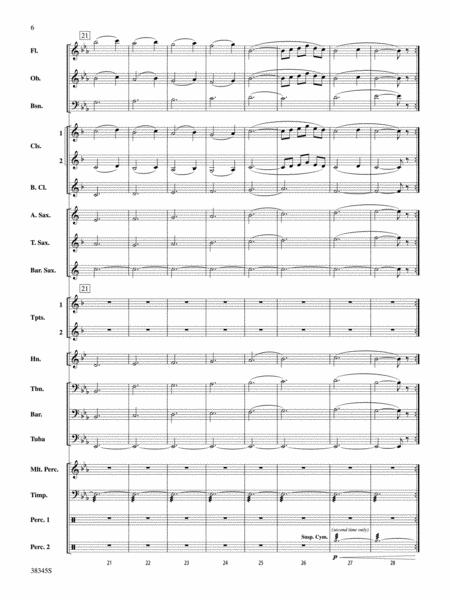 Grand Canyon Suite, Themes from: Score