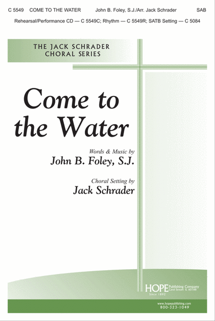 Come to the Water 4-Part scores gallery preview page 1