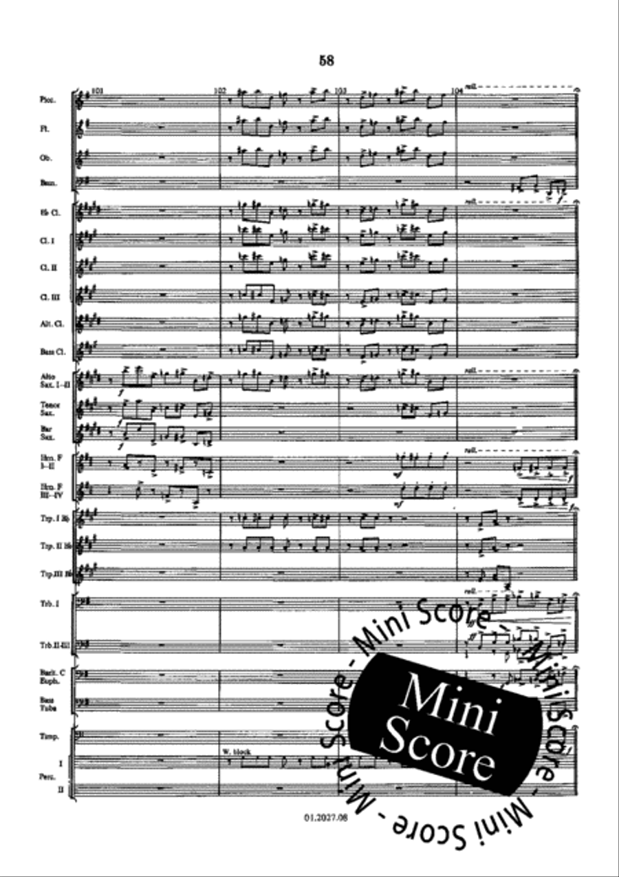 American Triptych American Triptych Concert Band scores gallery preview page 62