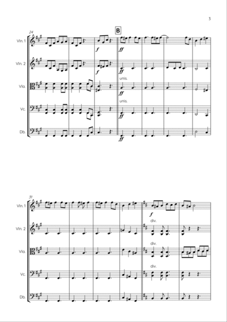 The Queen's Gambit String Orchestra scores gallery preview page 5